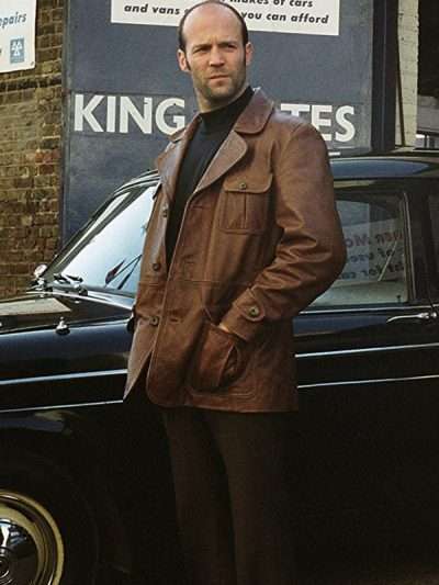 The Bank Job Jason Statham Brown Leather Jacket