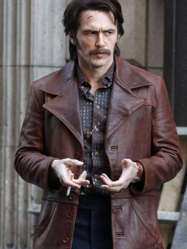 Frankie Martino Brown Leather Jacket