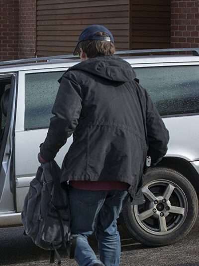 Black Mirror James Black Hooded Jacket