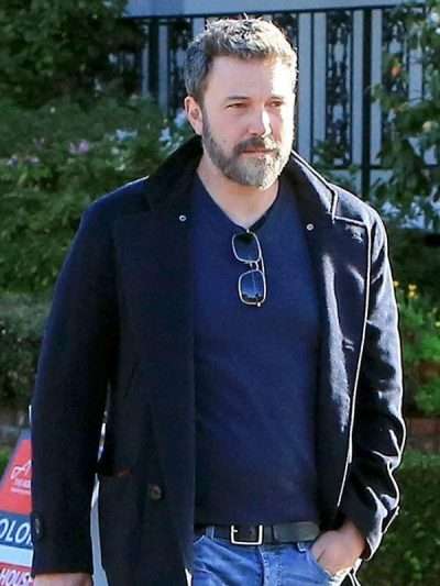 Ben Affleck Blue Coat