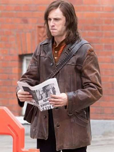 Bernie Taupin Rocketman Brown Leather Jacket