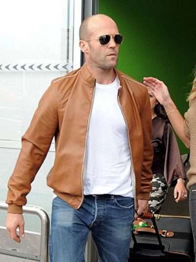 Jason Statham Brown Jacket