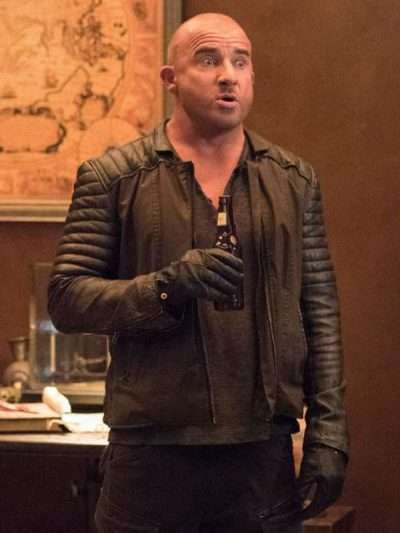 TV Series DC Legends of Tomorrow Mick Rory Black Leather Jacket