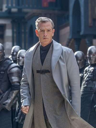 Robin Hood Ben Mendelsohn Leather Coat