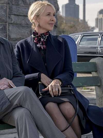 Maniac Trudie Styler Blue Wool Coat