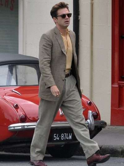 Sebastian Stan Blazer from We Have Always Lived in the Castle