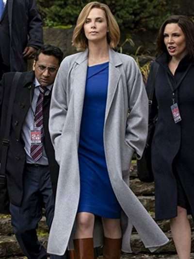 Charlize Theron Long Shot Charlotte Field Trench Coat