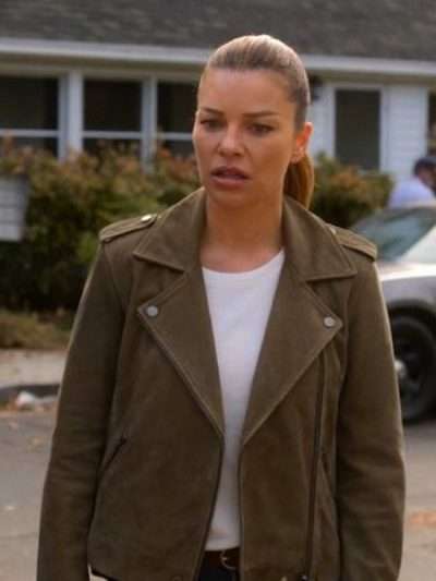 Lucifer Season 4 Chloe Decker Suede Leather Jacket