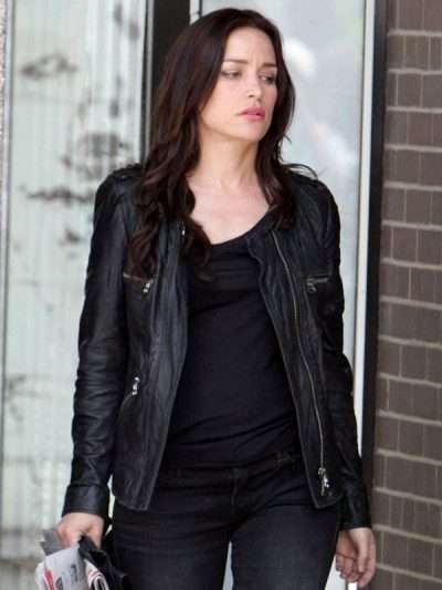 Annie Walker Black Quilted Jacket