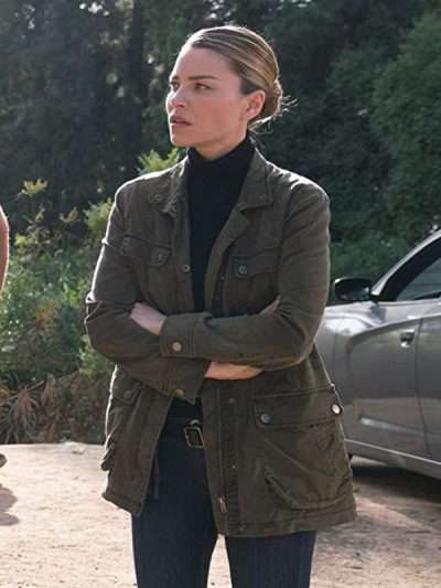 Lucifer Season 4 Chloe Decker Military Green Jacket