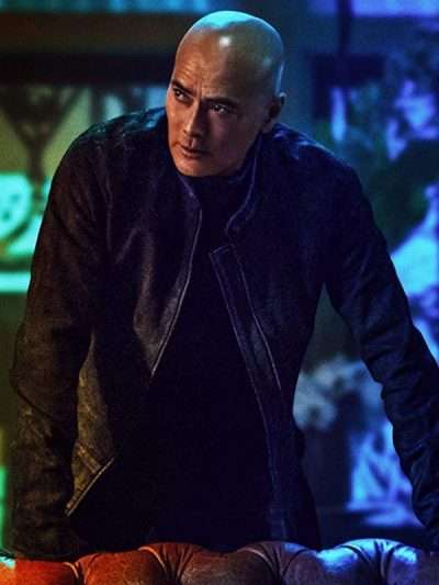 John Wick 3 Mark Dacascos Black Leather Jacket