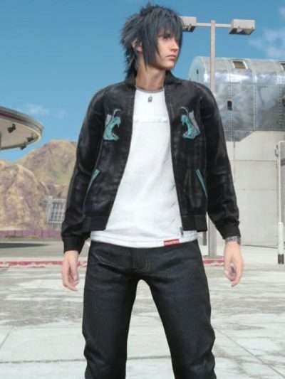 Final Fantasy XV Noctis Lucis Caelum Black Jacket