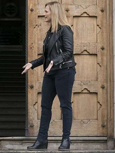 Jocelyn Turner Black Leather Jacket