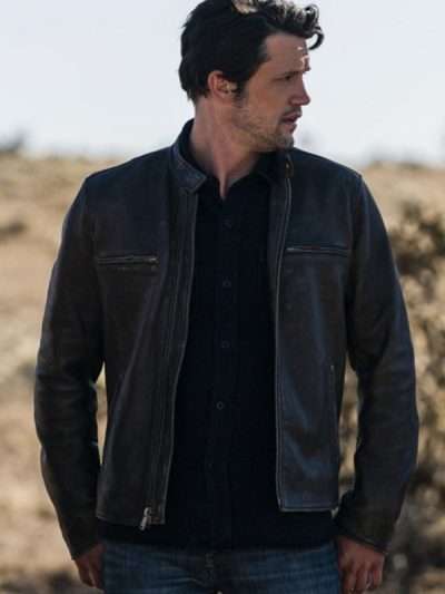 Roswell New Mexico Nathan Parsons Black Leather Jacket