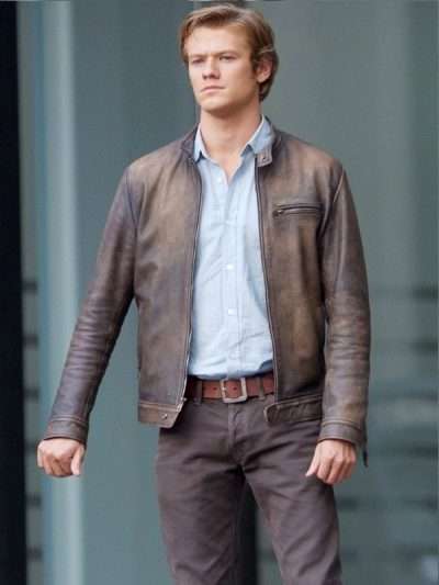 TV Series MacGyver Angus MacGyver Brown Leather Jacket