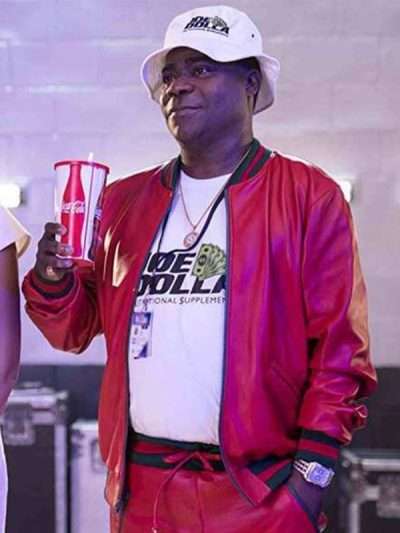 What Men Want Tracy Morgan Red Satin Jacket