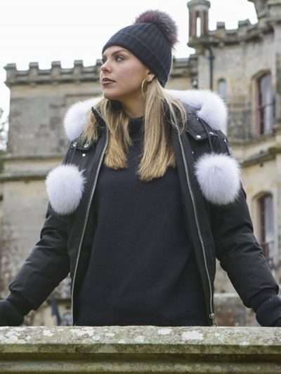 Curfew Roadkill Jim Black Leather Jacket