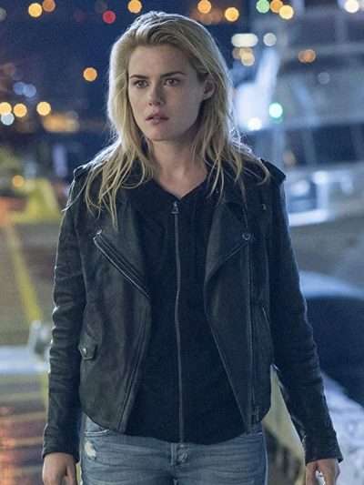 Jessica Jones Rachael Taylor Black Biker Leather Jacket