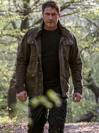 Gerard Butler Angel Has Fallen Cotton Jacket