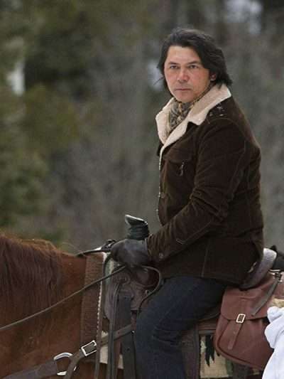 Longmire Henry Standing Bear Brown Leather Coat