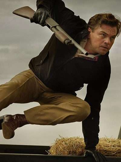 Leonardo Dicaprio Once Upon a Time in Hollywood Black Jacket