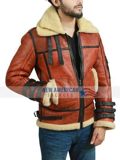 RAF Sheepskin Shearling Leather Jacket