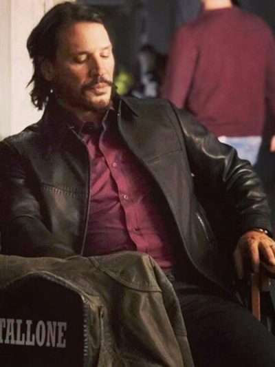 Hugo Martínez Rambo The Last Blood Leather Jacket