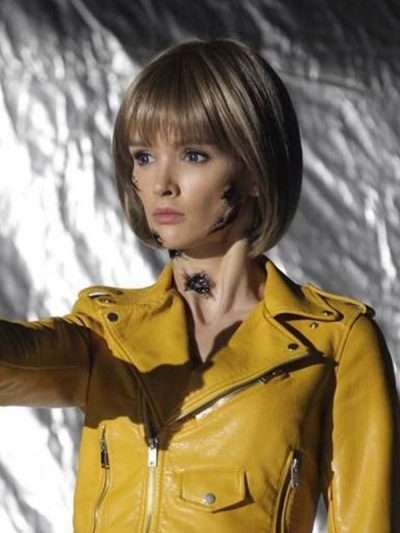 Paulina Andreeva Better Than Us Arisa Leather Jacket