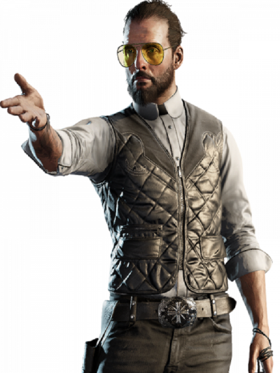 Far Cry 5 Joseph The Father Quilted Vest