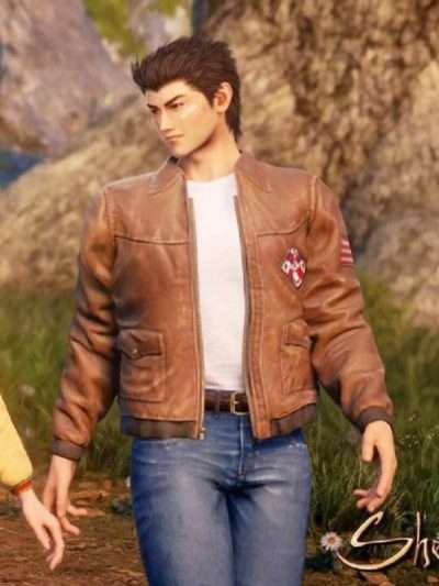 Video Game Shenmue 3 Ryo Hazuki Leather Jacket