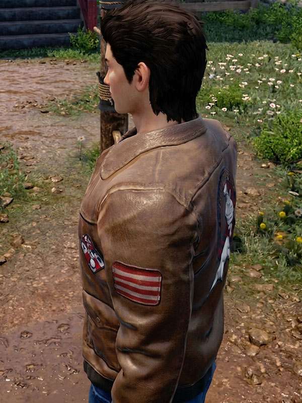Shenmue 3 Ryo Hazuki Brown Leather Jacket