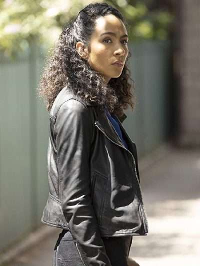 Prodigal Son Dani Powell Aurora Perrineau Black Jacket