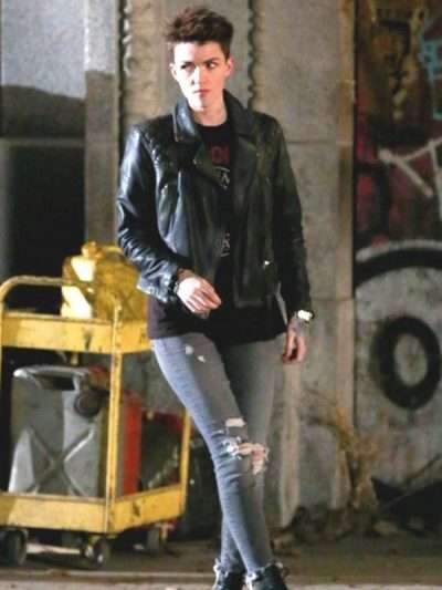 Ruby Rose Batwoman Black Biker Jacket