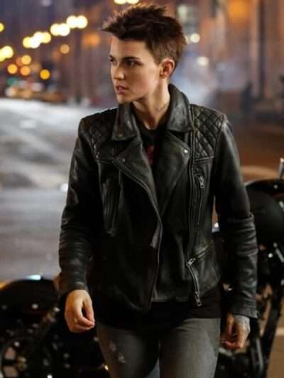 Batwoman Biker Jacket