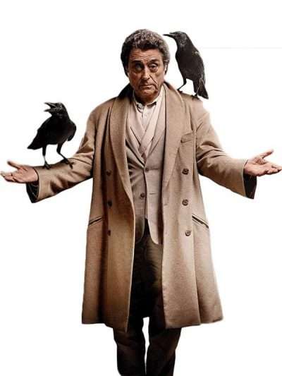Mr Wednesday American Gods Ian McShane Trench Coat
