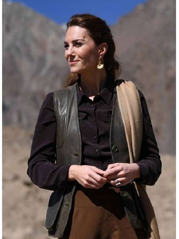 Kate Middleton Catherine Green Vest