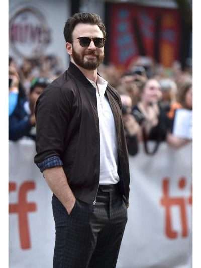 Knives Out Ransom Drysdale Chris Evans Jacket