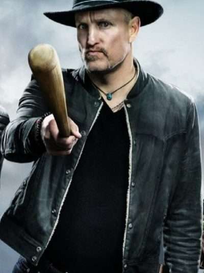 Woody Harrelson Zombieland Double Tap Tallahassee Black Jacket