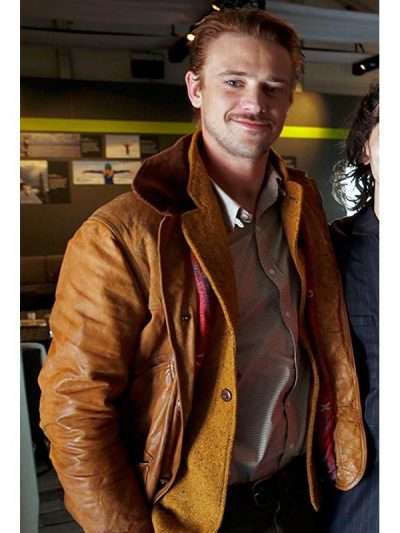 Boyd Holbrook Tan Brown Jacket