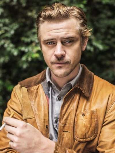 Boyd Holbrook Tan Brown Leather Jacket
