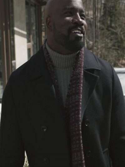 E‎vil Mike Colter Black Coat
