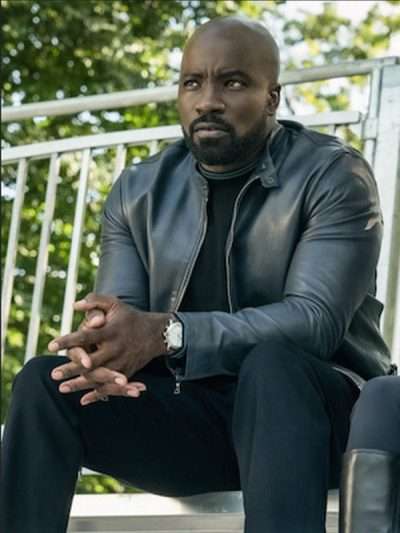 E‎vil Mike Colter Leather Jacket