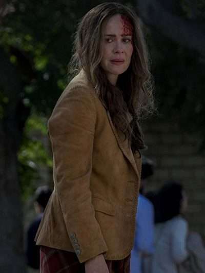 Bird Box Sarah Paulson Blazer coat