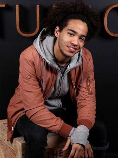 Actor Jorge Lendeborg Jr. Casual Jacket