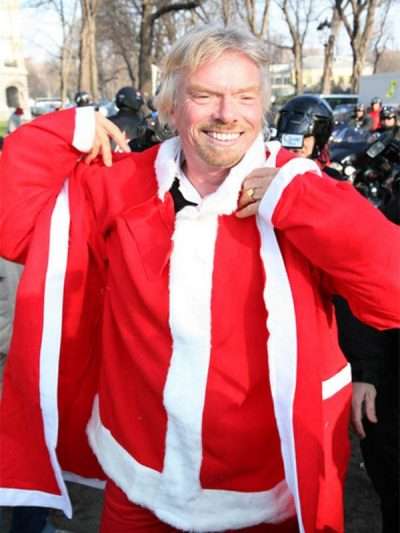 Richard Branson Red Coat