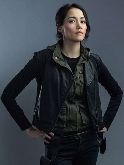 Sandrine Renault Tv Series Hostages Leather Jacket