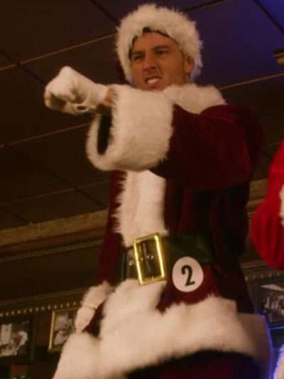 A Bad Moms Christmas Justin Hartley Red Jacket
