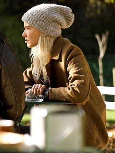 Sasha Luss Anna Long Coat