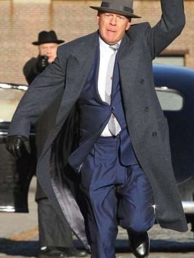 Motherless Brooklyn Frank Minna Wool Trench Coat