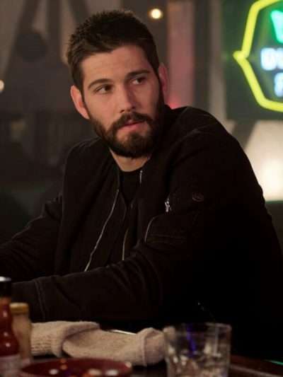 In The Dark Max Parish Black Bomber Jacket